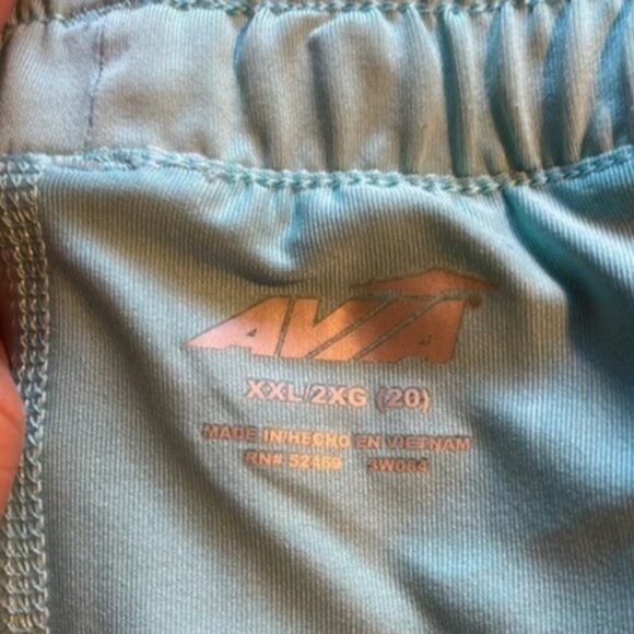 Avia Tie Dye Slight Colors Running Shorts Size XXL EUC #M-365 - Picture 3 of 5